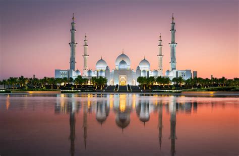 Download Architecture Reflection Mosque United Arab Emirates Abu Dhabi ...