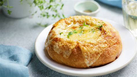 French Onion Soup Bread Bowls | Tastemade