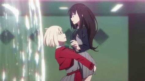 Lycoris Recoil Anime Hug GIF – Lycoris Recoil Anime Hug – discover and ...