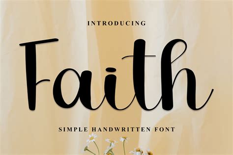 Faith Font by Kongsi.Co · Creative Fabrica