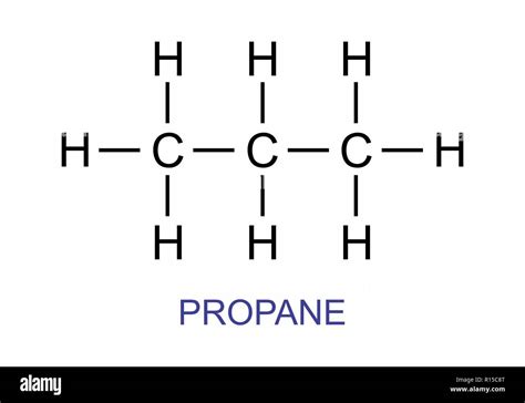 Propane hydrocarbon molecule immagini e fotografie stock ad alta ...