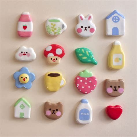 handmade clay pins | Diy clay crafts, Polymer clay crafts, Clay diy ...