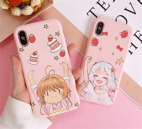 Kawaii Anime Phone Cases - Cute Phones Cases