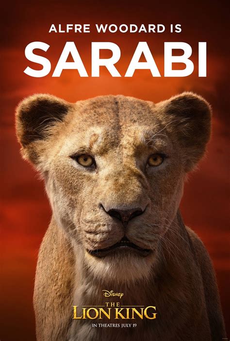 The Lion King poster - Sarabi - The Lion King 2019 Photo (42834779 ...