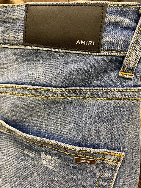 Cheap Amiri Jeans For Men #885358 Replica Wholesale [$64.00 USD] [ITEM ...