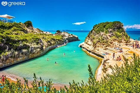 Corfu Sidari Canal d'Amour beach: Photos, Map | Greeka