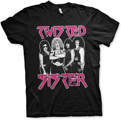 Hybris Twisted Sister Band Profile Official Tee T-Shirt Mens Unisex ...