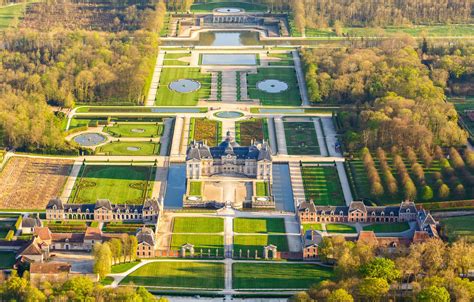 france, Parks, Palace, Vaux le vicomte, Melun, Cities Wallpapers HD ...