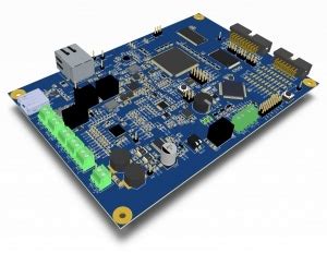 3D View Custom Printed Circuit Board example - Cohen Electronics Consulting