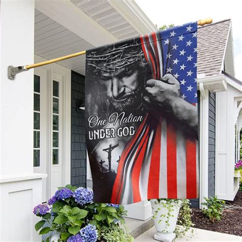 Amazon.com : Christian Cross American Flag - 2.5x3.3 ft Outdoor Flag ...