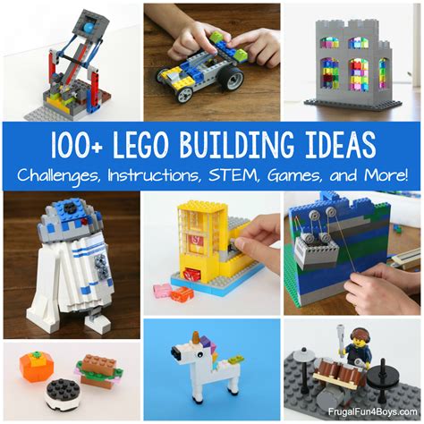 100+ Lego Building Projects for Kids - Frugal Fun For Boys and Girls ...