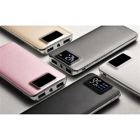 30000mAh Power Bank 2USB LCD display Fast Charging 30000 mAh Powerbank ...