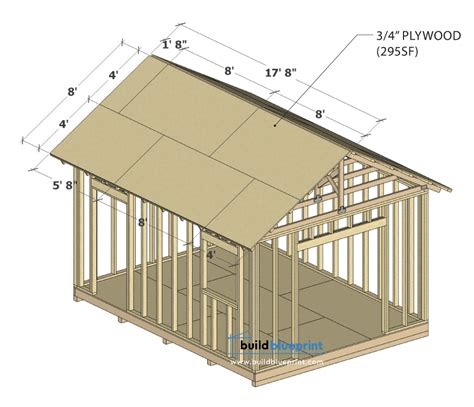 12×16 Storage Shed Plans Free | Dandk Organizer