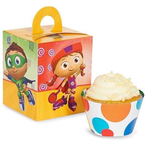 Super Why! Cupcake Wrapper & Box Kit - Walmart.com - Walmart.com