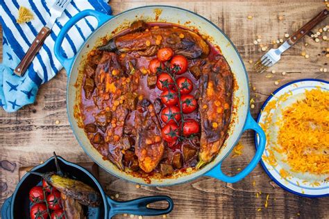 Khoresht-Bademjan (Eggplant Stew) | Persian food