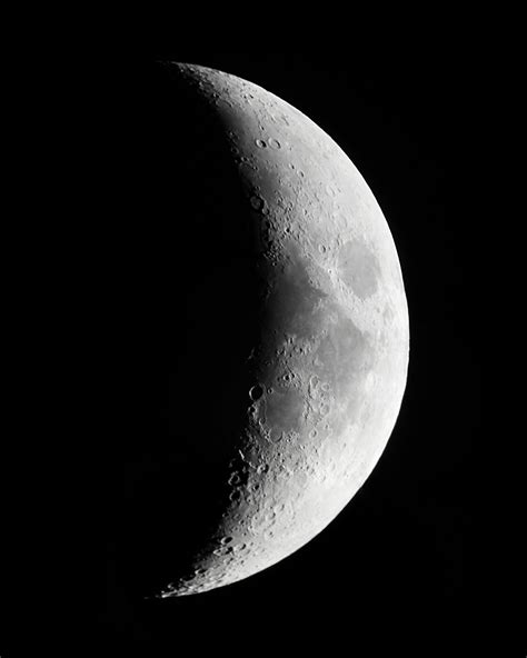 Waxing Crescent Moon | Astronomy Images at Orion Telescopes