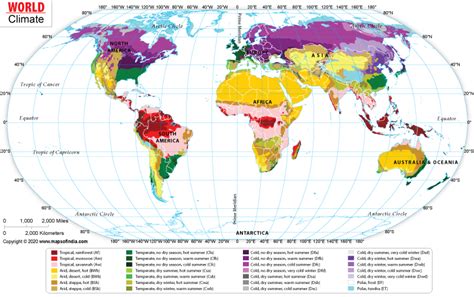 Climates Of The World Map - Wilow Kaitlynn