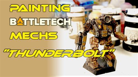 BattleTech miniature painting - YouTube