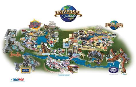 Map Of Universal Studios Florida Hotels | Free Printable Maps