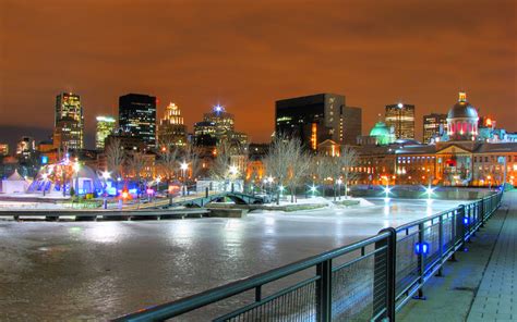 Old Montreal - Winter version | During a night shot with my … | Flickr