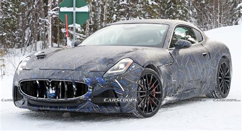 2023 Maserati GranTurismo Shows More Of Its Design In Latest Spy Shots ...