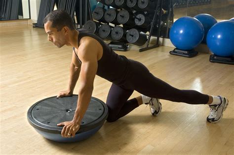 10 Beginner BOSU Balance Trainer Exercises