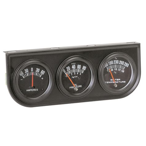 Electronic Triple Auto Gauge Set