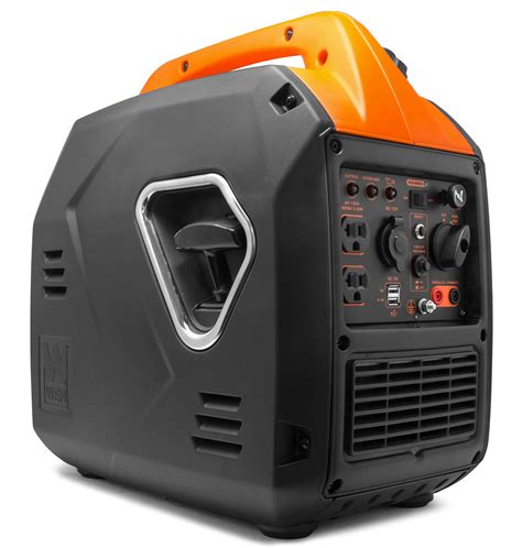 WEN 56203i Super Quiet 2000-Watt Portable Inverter Generator w/Fuel ...