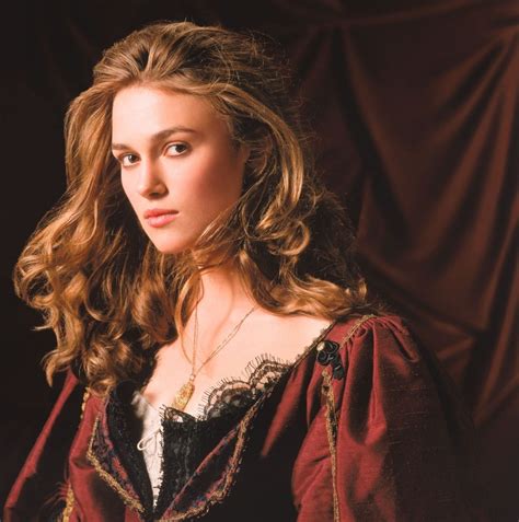 Keira Knightley in "Pirates of the Caribbean". This is when she became ...