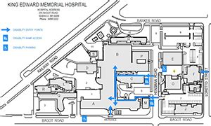 King Edward Memorial Hospital - Visiting us