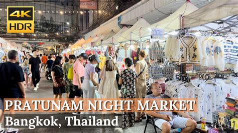 [BANGKOK] Pratunam Night Market "Shop Many Clothes At Cheap Prices ...