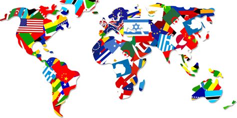 Free photo: World Flag Map - Atlas, Countries, Flags - Free Download ...