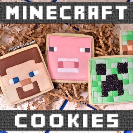 Minecraft Cookie How-tos – Edible Crafts