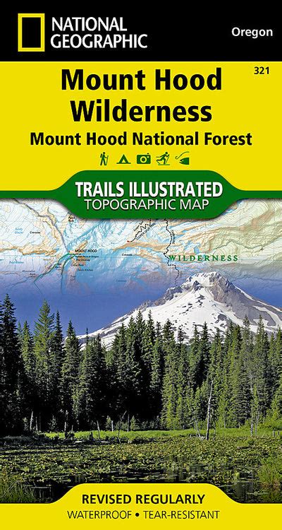 321 :: Mount Hood Wilderness [Mount Hood National Forest] map by ...