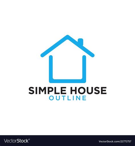 Simple House Design Logo | Home logo, House logo design, Cheap logo design