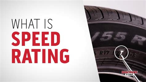 What Does the Tire Speed Rating Mean? - YouTube