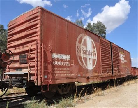 Santa Fe Boxcar #600175 - Static Train Cars on Waymarking.com