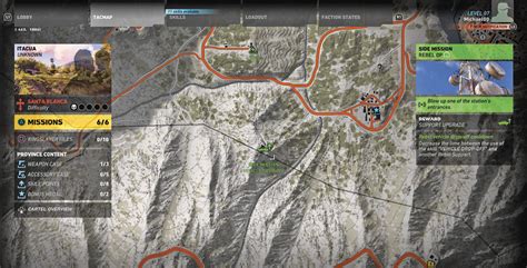 Ghost Recon: Wildlands - Mission Types and Activities