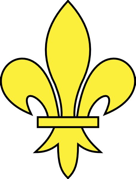 H Raldique Meuble Fleur De Lys Liss E Clip Art at Clker.com - vector ...