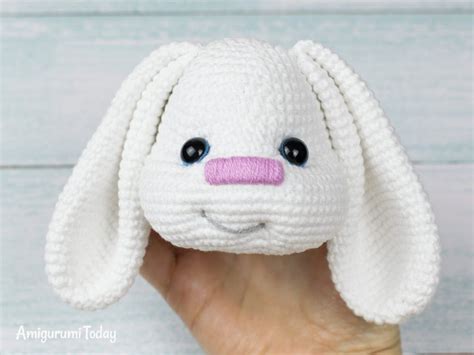 Pretty Bunny with floppy ears - Crochet Pattern - Amigurumi Today ...