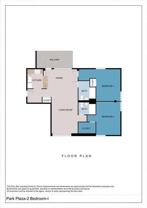 Floor Plans of Park Plaza in Minneapolis, MN