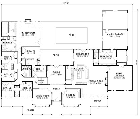 7 Bedroom Mansion Floor Plans | online information