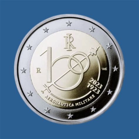 2023 (IT) - 100th Anniversary of Italian Air Force (UNC) - Euro Coin ...