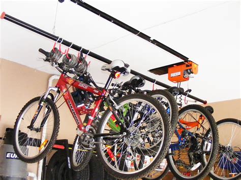 Ceiling Mounted Bike Storage Solutions - Bike Storage Ideas - Bicycle ...