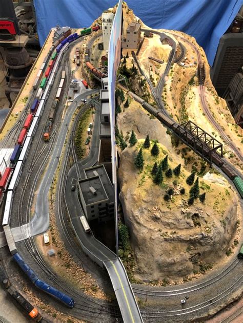 N scale model train layout | Model train layouts, Ho model trains ...