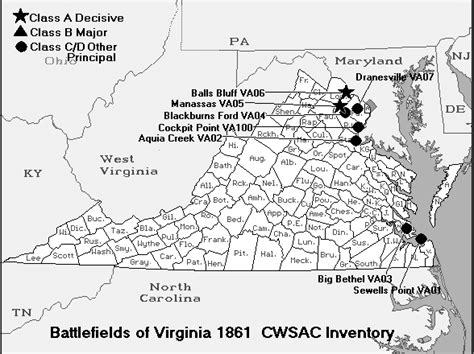 Civil War Map Of Virginia – Map Vector