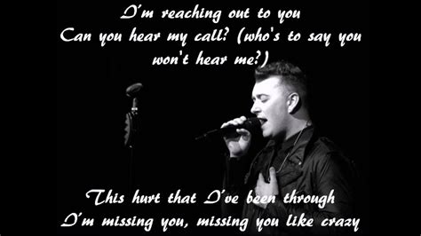 Sam Smith- Lay me down (Lyrics & Picture) - YouTube