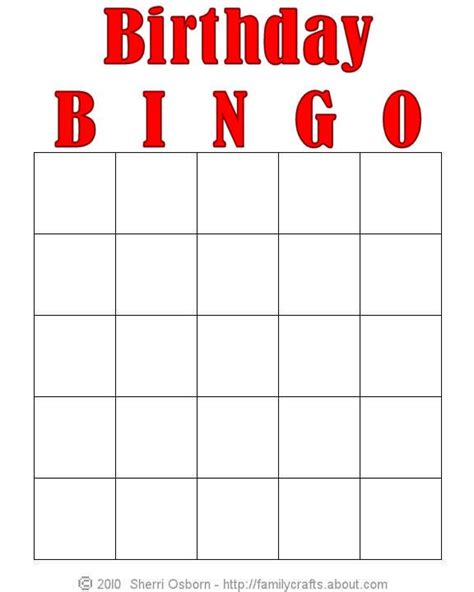 Free+Printable+Birthday+Bingo+Cards Bingo Card Template, Blank Bingo ...