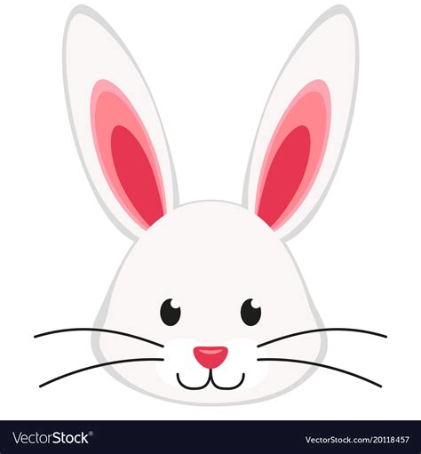 Cartoon Bunny Face Images ~ Rabbit Bunny Cartoon Vector Graphic Vectors ...