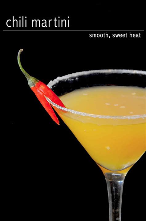 Chili Martini Cocktail Recipe with Gin or Vodka | White On Rice Couple